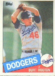 1985 Topps Baseball Cards      201     Burt Hooton